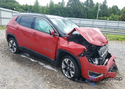 2020 Jeep Compass Limited z USA, uszkodzony, nr VIN 3C4NJDCB2LT143370